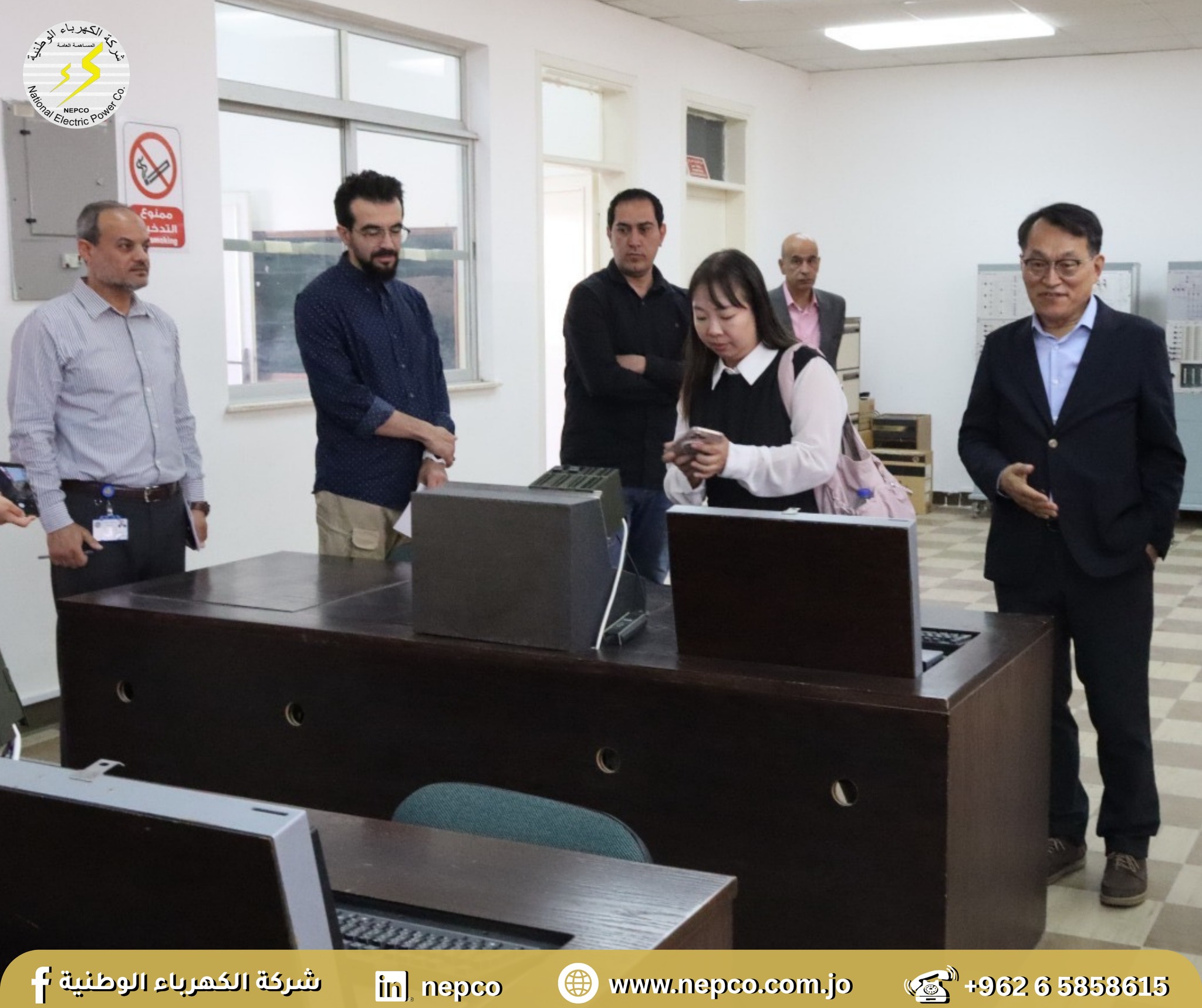 بدأت اليوم في شركة الكهرباء الوطنية أعمال ورشة تدريبية متخصصة، تُعقد على مدار يومين متتاليين بالتعاون مع شركة JINKO EES العالمية،
